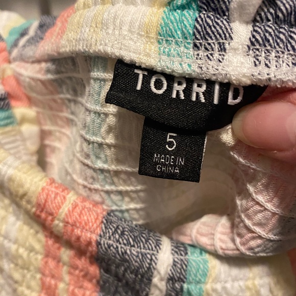 Torrid Striped Tube Top - Picture 6 of 6